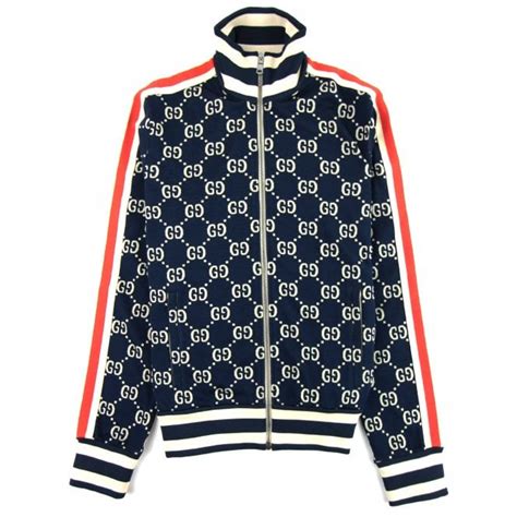 gucci jacket furry blue stripe|net a porter Gucci coats.